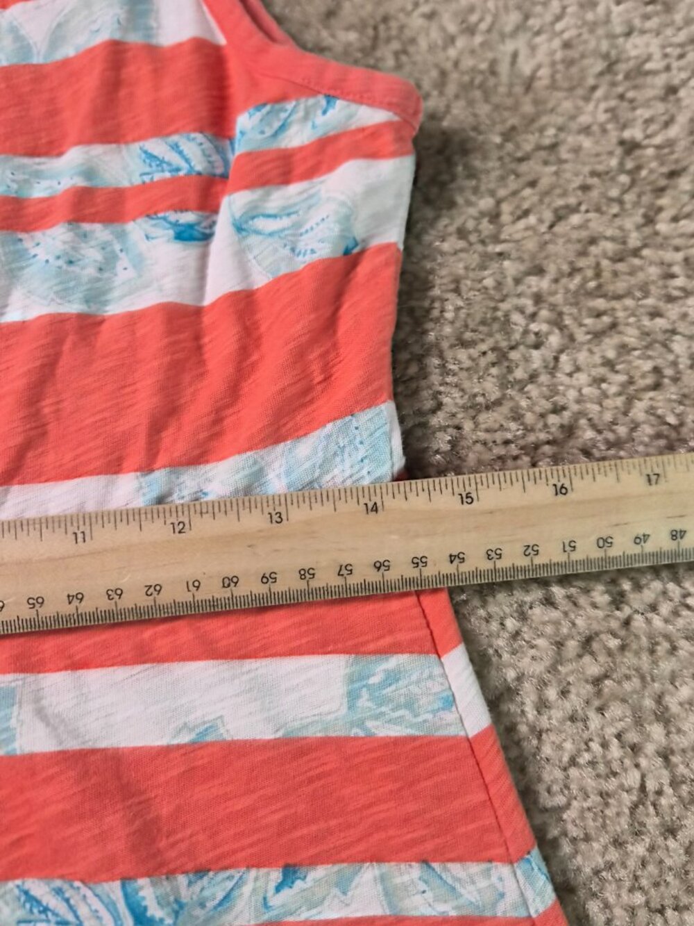 Tommy Bahama Womens Tank Mini Dress Size Small Coral Floral Stretch Summer G413 - Picture 10 of 13